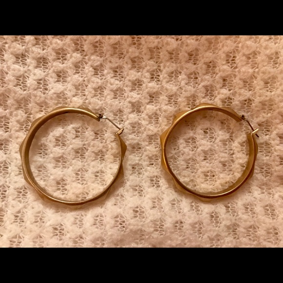 Kenneth Cole Jewelry - Large Kenneth Cole Hoop Earrings
